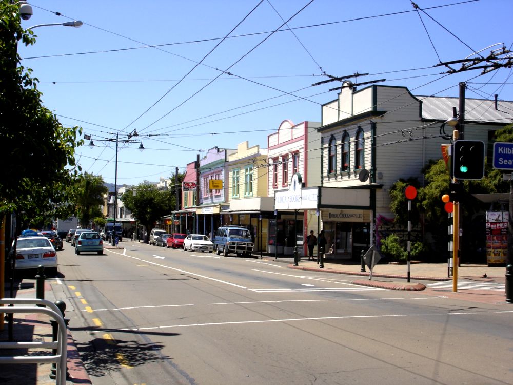 Newtown Shopping Centre Heritage Area. Image: WCC, 2008