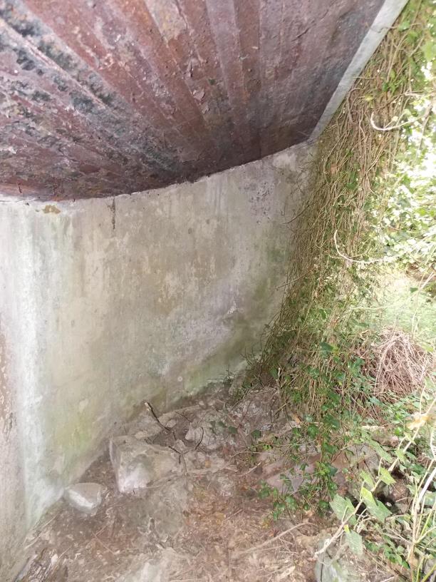 See-saw searchlight emplacement. Image: WCC, 2014