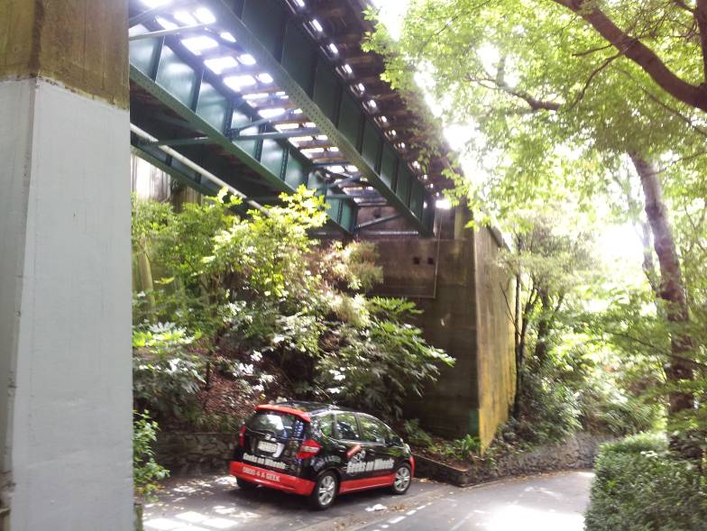 Cable Car viaduct. Image: WCC, 2014