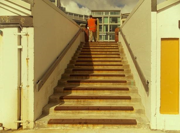 Typical flight of steps (Image: WCC, 2014)