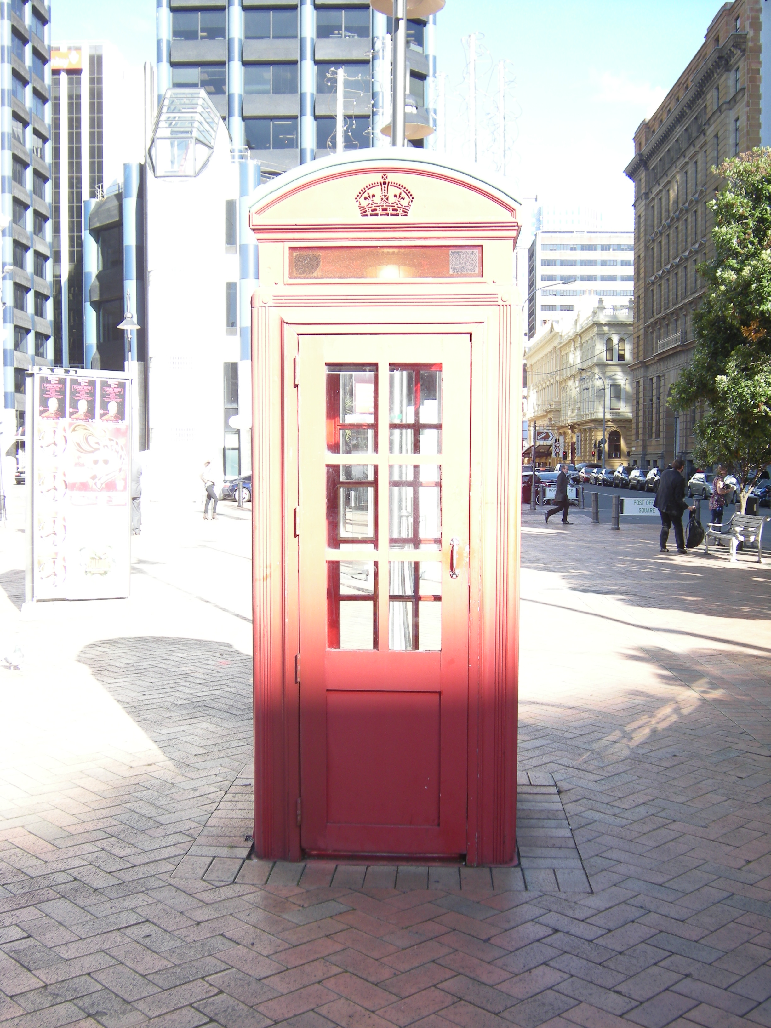 Post Office Square telephone box (Image: WCC, 2014)
