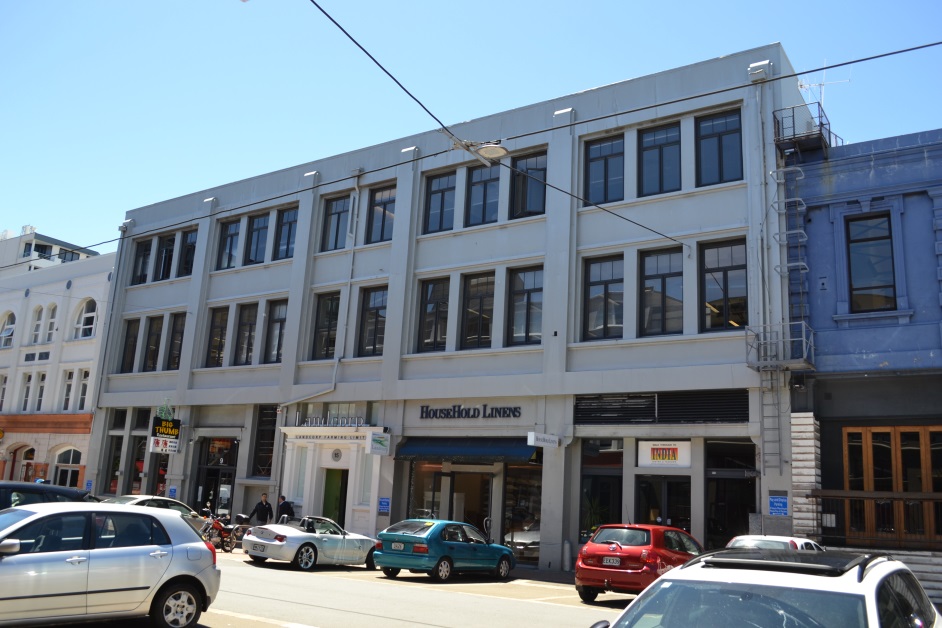 7-17 Allen Street Façade. Image: Charles Collins, 2014)