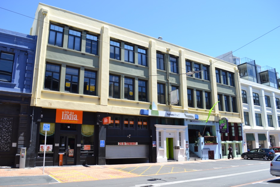 10-18 Blair Street Facade. Image: Charles Collins, 2014