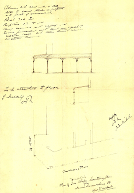 Verandah detail and site location, 1905. (WCC Archives reference 00053:119:6606)