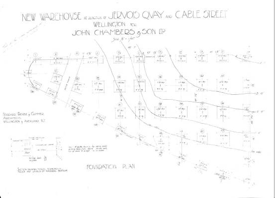 Foundations. Applicant: Campbell and Burke. Owner: John Chambers and Son. Architect: Hoggard, Prouse, and Gummer. Application value £3,200 (WCC Archives reference 00053:185:10180). 