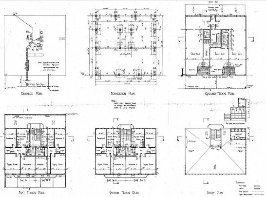Detail from the 1932 plans (WCC Archive reference 00056:126:B11461)