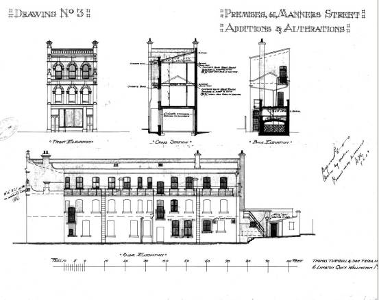 1908 - 86-88 Manners Street, alterations and additions (WCC Archives reference 00053:146:8107)
