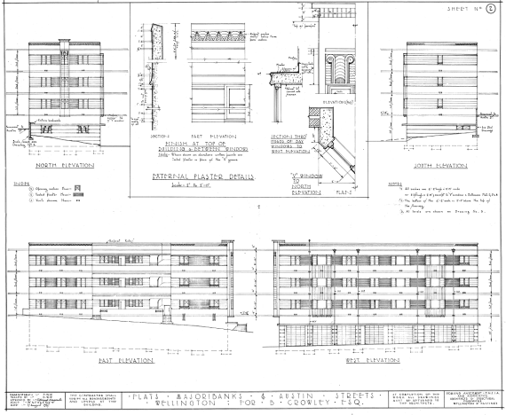 Edmund Anscombe’s 1937 plans for the building (00056:198:B17239, WC Archives).