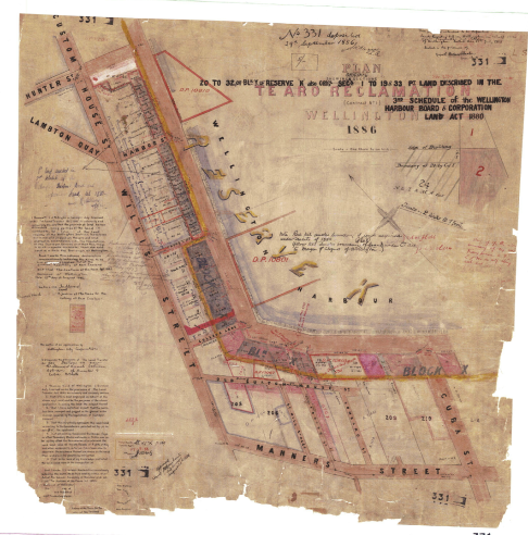 1886 - DP331 – Te Aro Reclamation