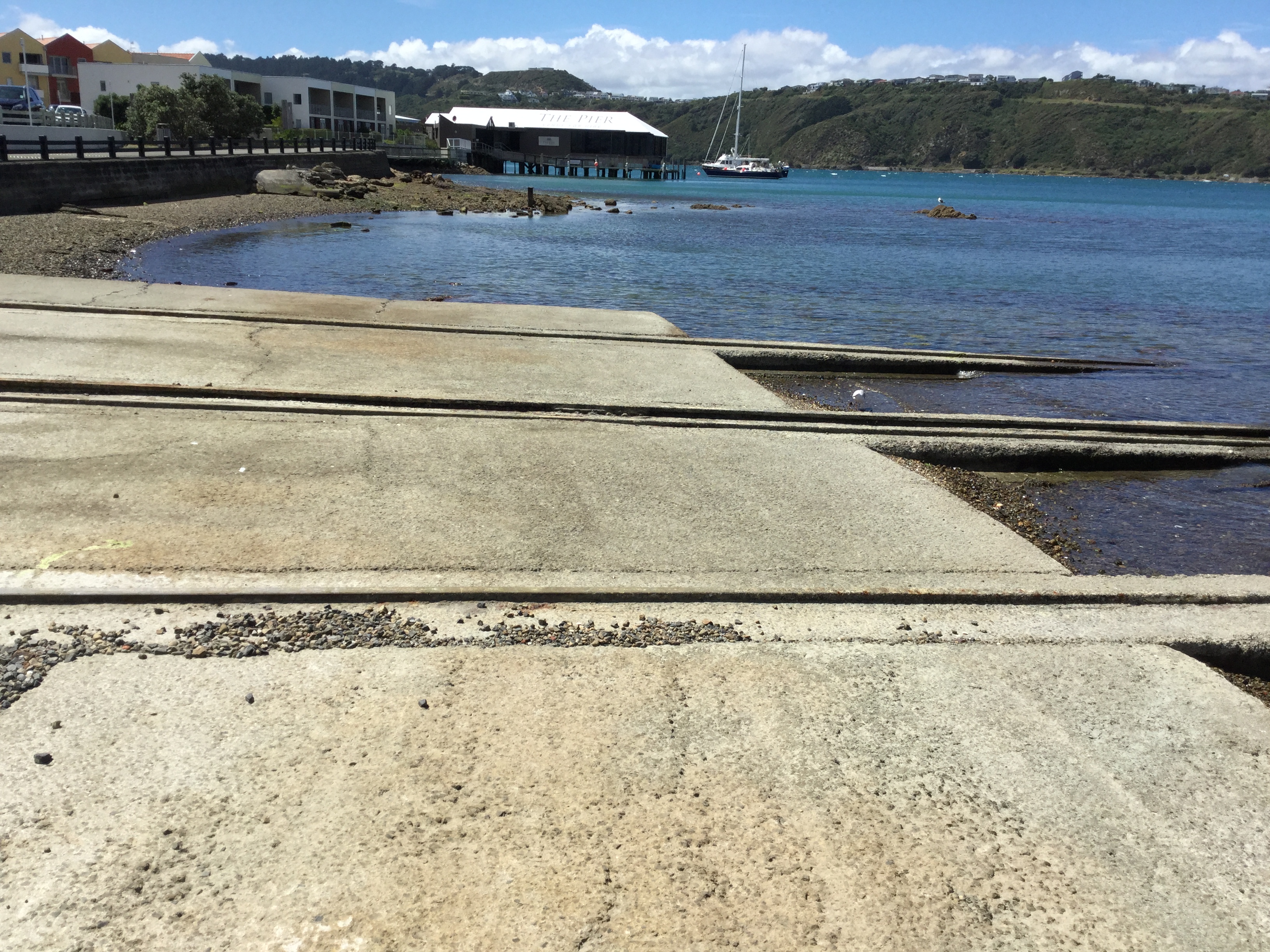 Evans Bay seawall. Image: WCC, 2018