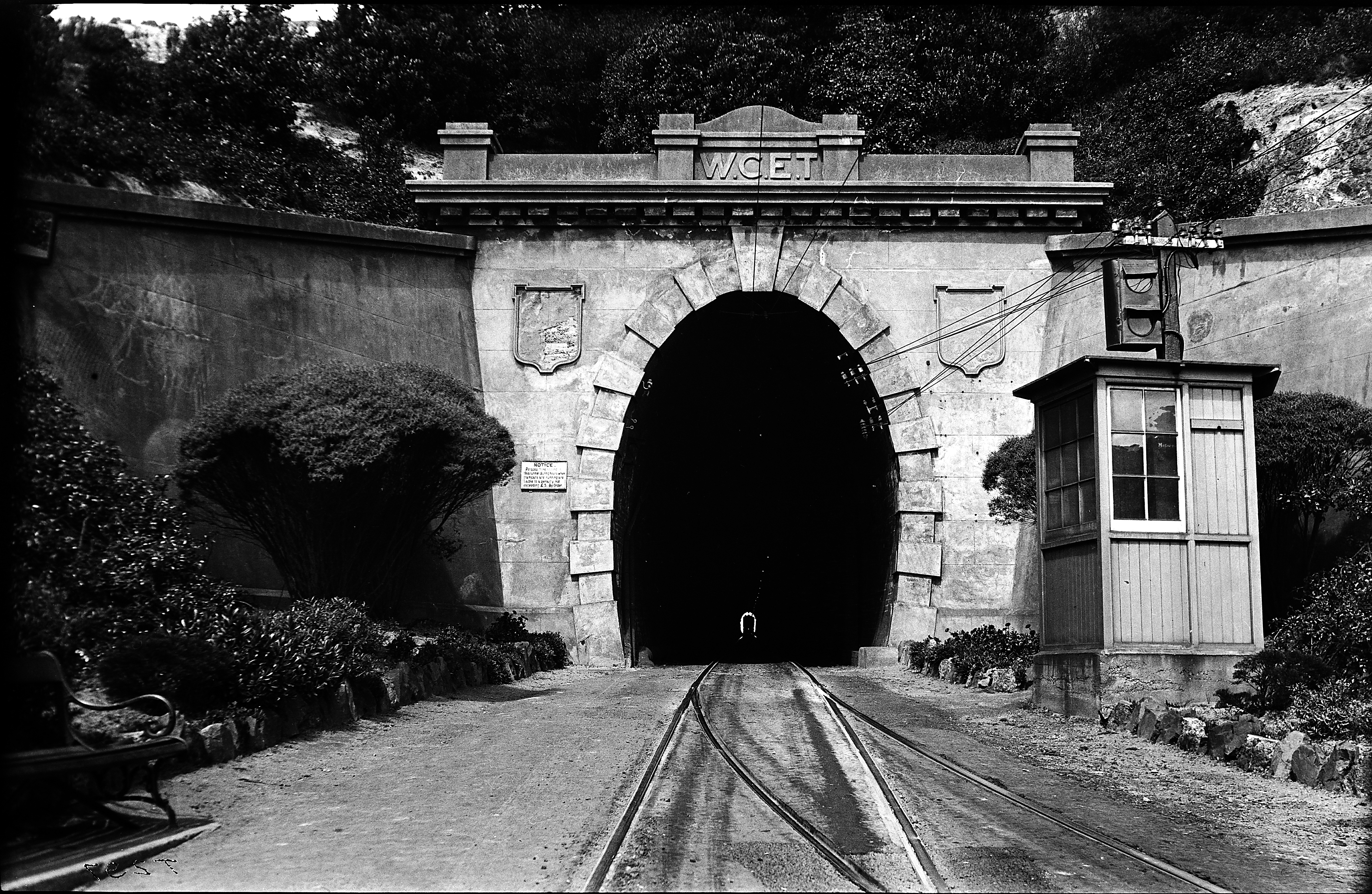 Hataitai Tram Tunnel circa 1932