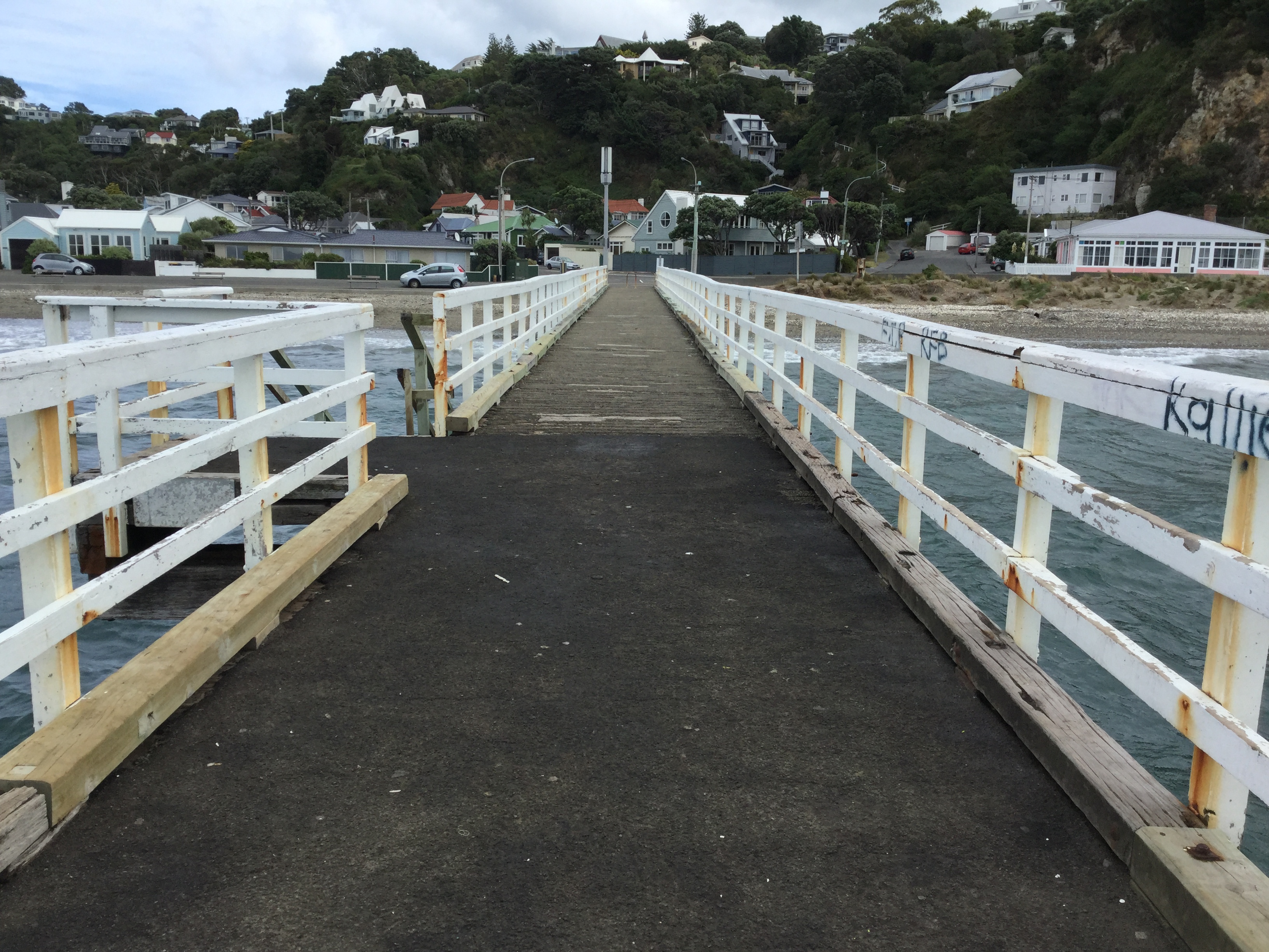 Seatoun wharf. Image: WCC, 2018